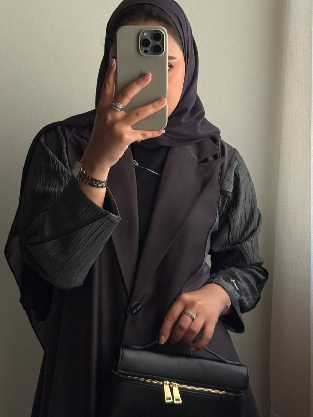 The Charcoal Trench-Cape Abaya