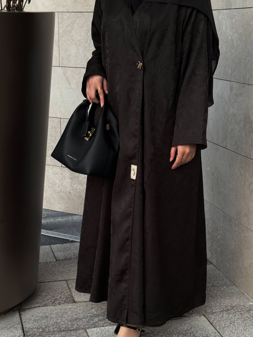 Midnight Leaf Abaya