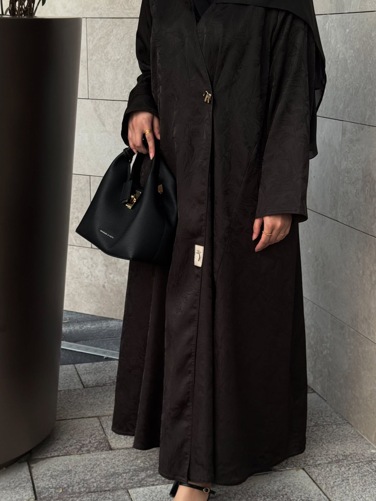 Midnight Leaf Abaya