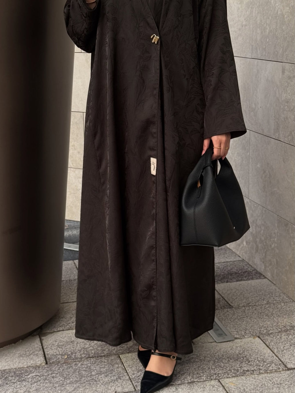 Midnight Leaf Abaya