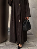 Midnight Leaf Abaya