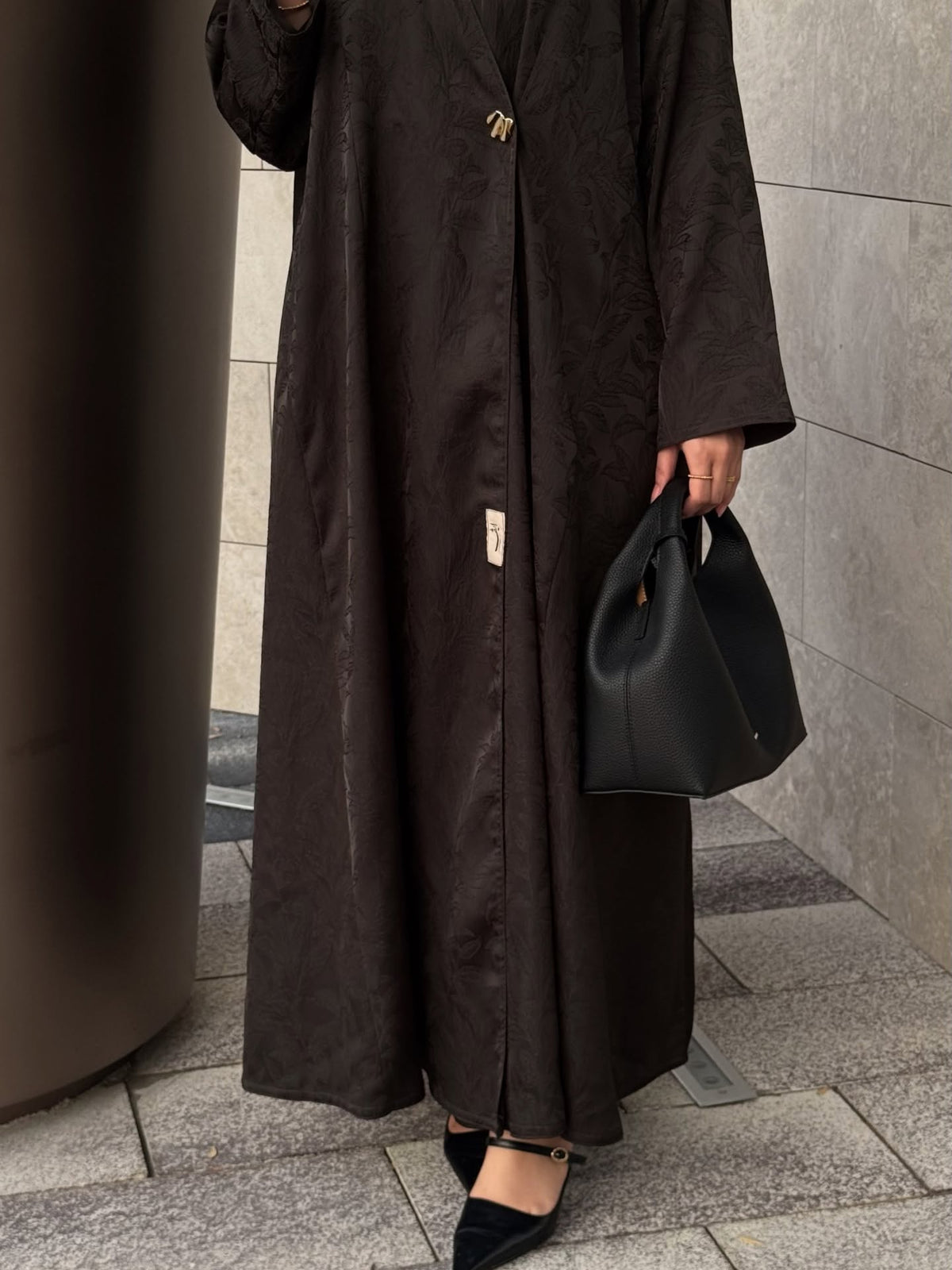 Midnight Leaf Abaya